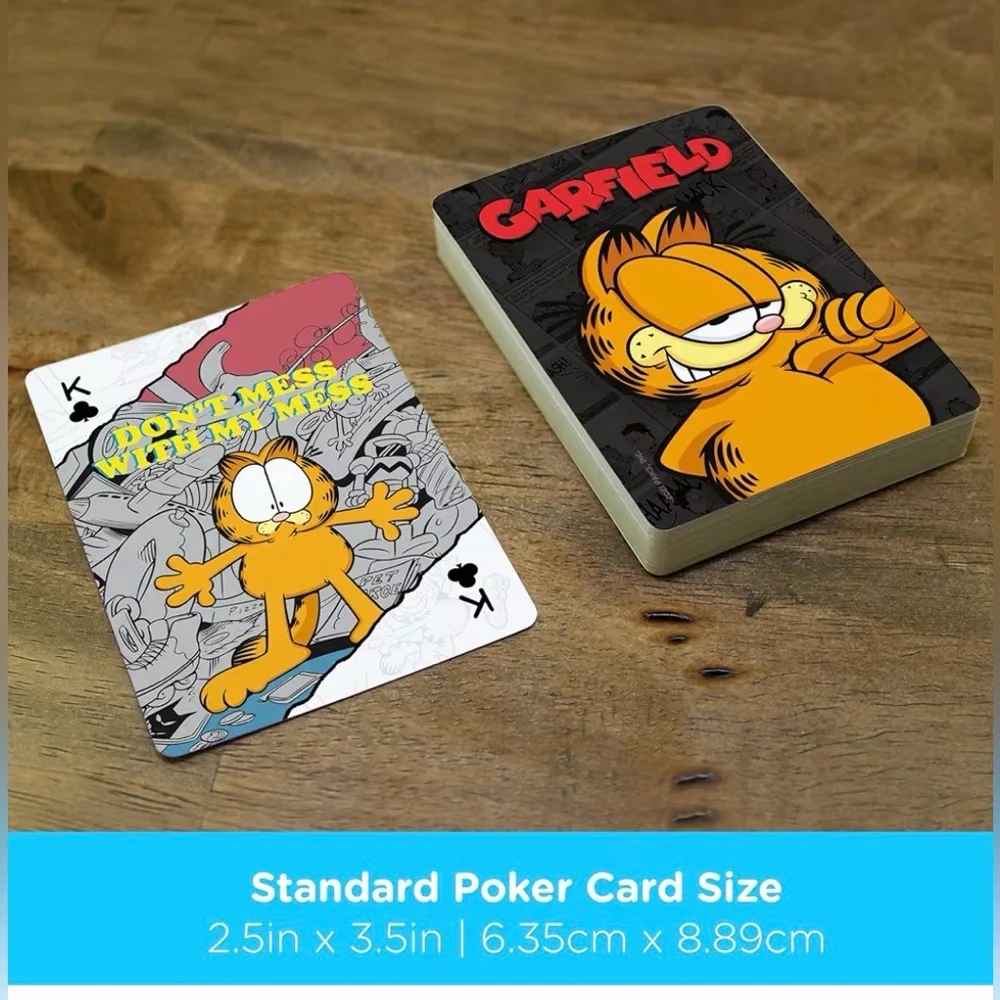 Garfield Playing Cards - Orange and Black - Picture 5 of 6